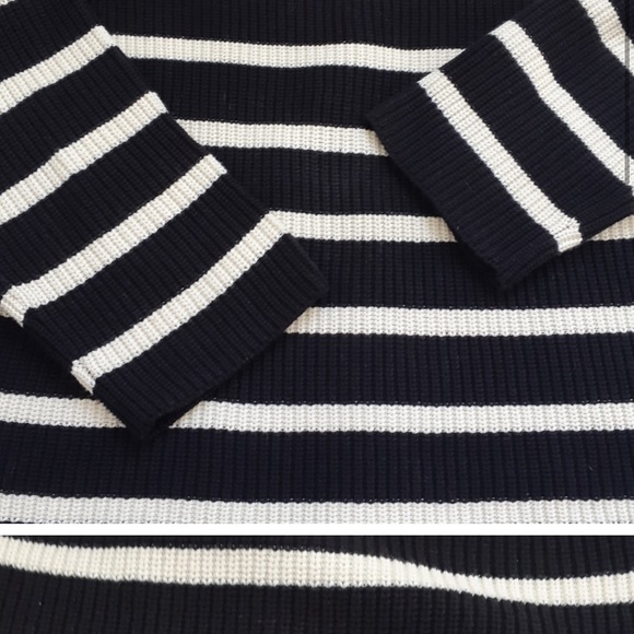 H&M Cotton Striped Sweater - Small - Picture 3 of 4